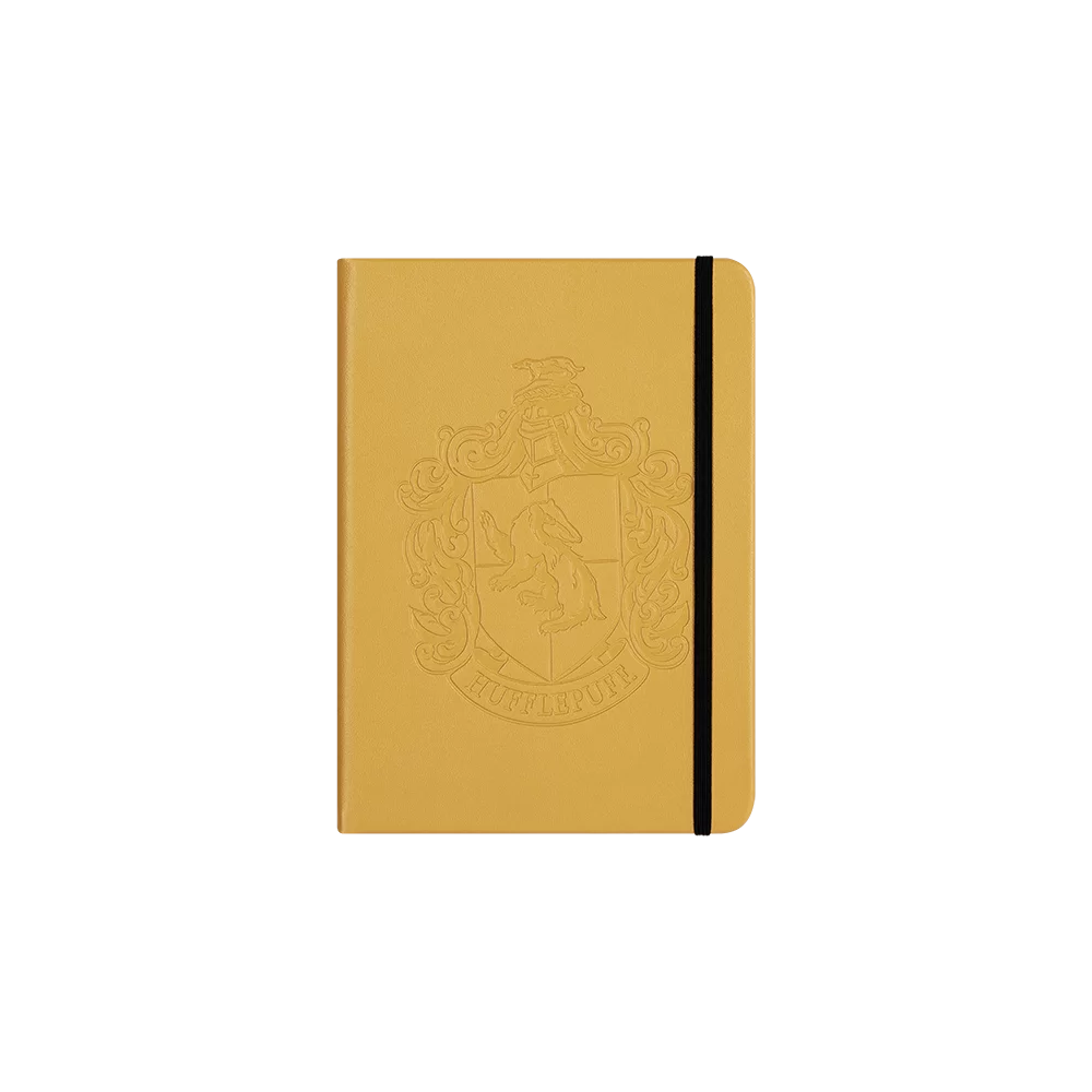 Personalised Hufflepuff Embossed Notebook $7.04 Stationery