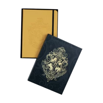 Personalised Hufflepuff Embossed Notebook $7.04 Stationery