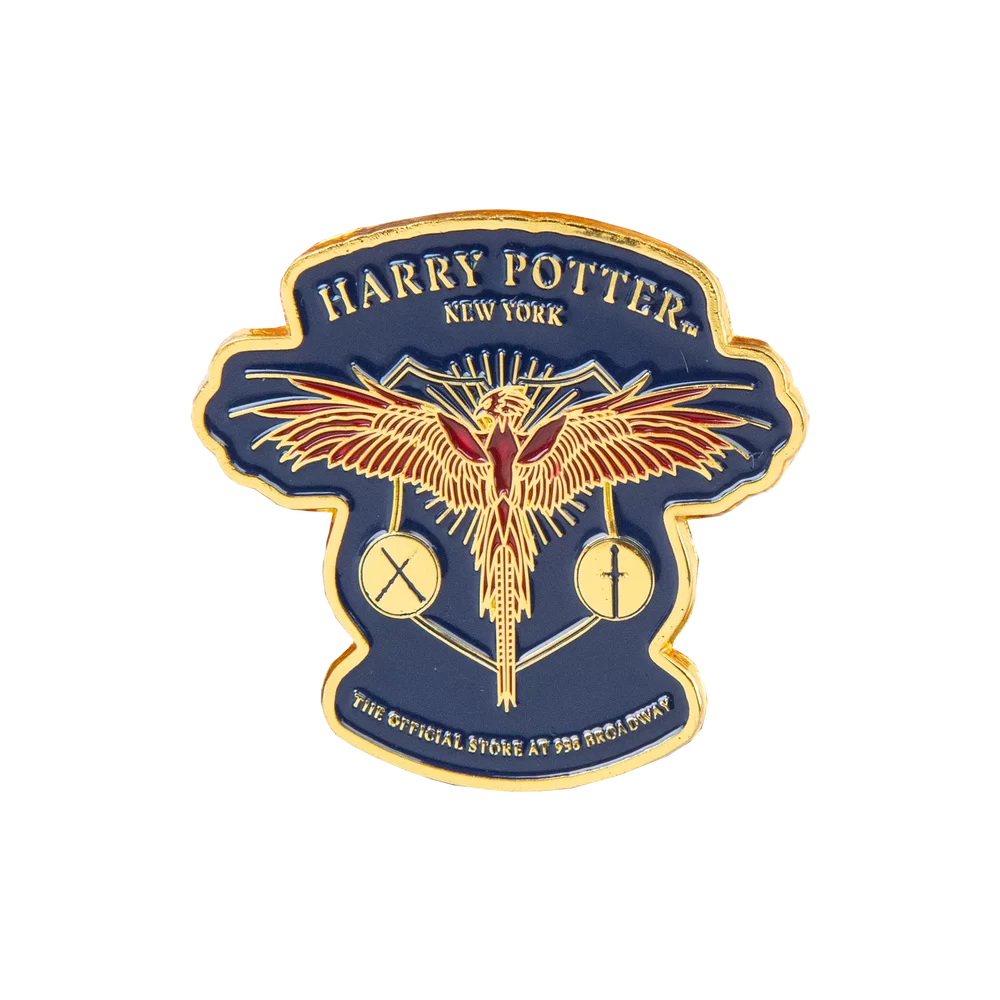 Harry Potter NYC Fawkes Pin Badge $2.88 Souvenirs