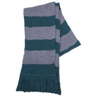 Slytherin Wide Stripe Scarf from Lochaven $12.32 Clothing
