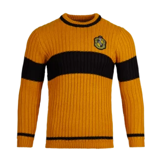 Hufflepuff Quidditch Sweater $20.16 Clothing