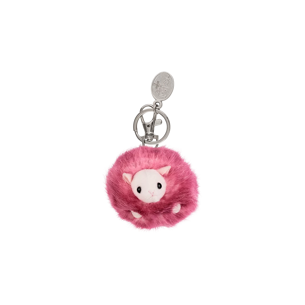 Pink Pygmy Puff Keyring $3.76 Collectables