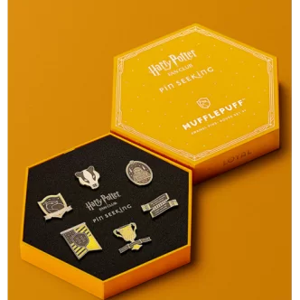 Second Edition Hufflepuff Enamel Pins Set $17.60 Souvenirs