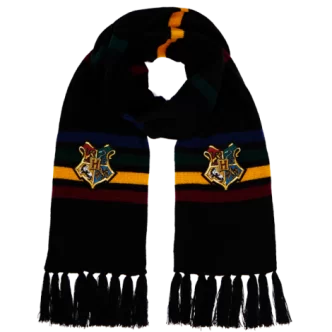 Hogwarts School Crest Knitted Scarf $10.00 Clothing