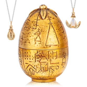 Charmed Aroma Golden Egg Candle $12.00 Homeware