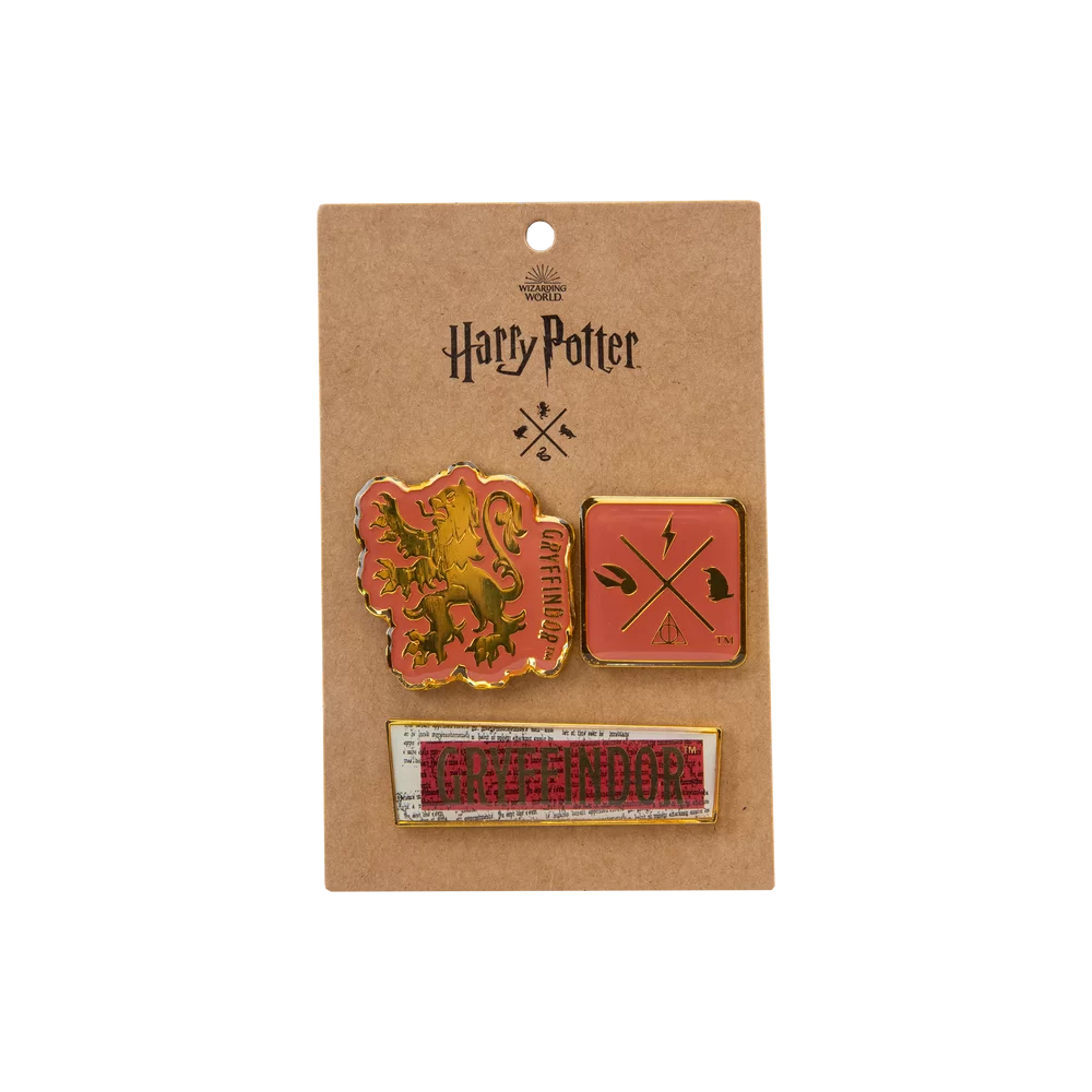 Clippings Gryffindor Pin Badge Set $1.40 Collectables
