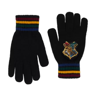 Hogwarts School Crest Knitted Gloves $5.04 Clothing