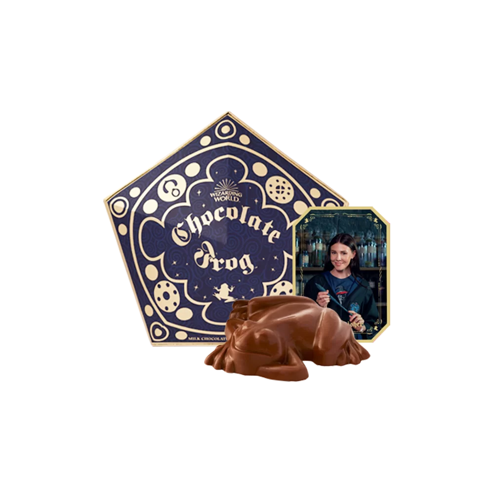 Chocolate Frog with Personalized Wizard Card $8.60 Sweets and Treats