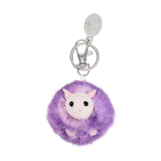 Purple Pygmy Puff Keyring $3.60 Collectables