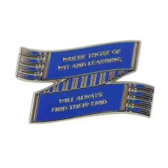 Ravenclaw House Scarf Enamel Pin $3.52 Collectables
