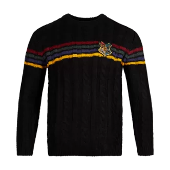 Hogwarts School Crest Knitted Sweater $20.64 Clothing