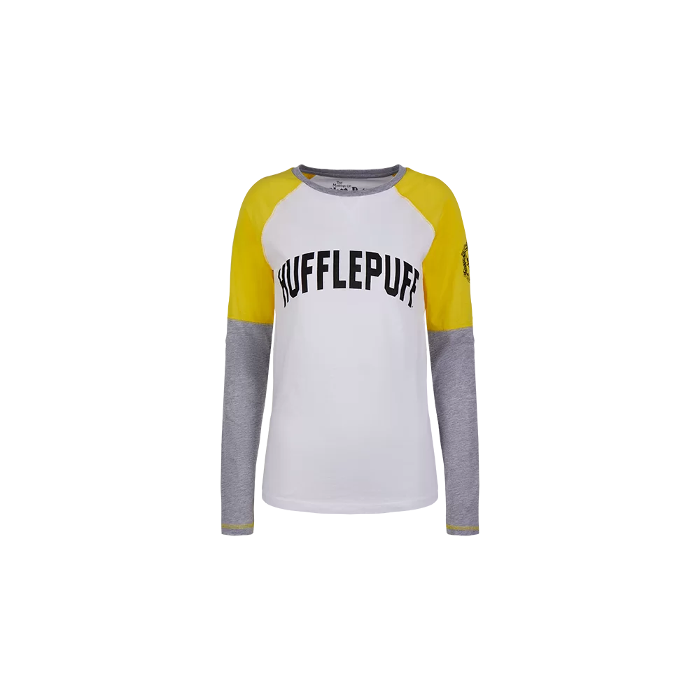 Hufflepuff Ladies Raglan Shirt $10.64 Clothing