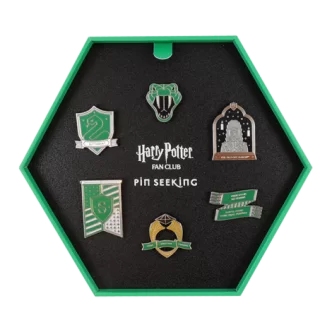 Second Edition Slytherin Enamel Pins Set $21.56 Collectables