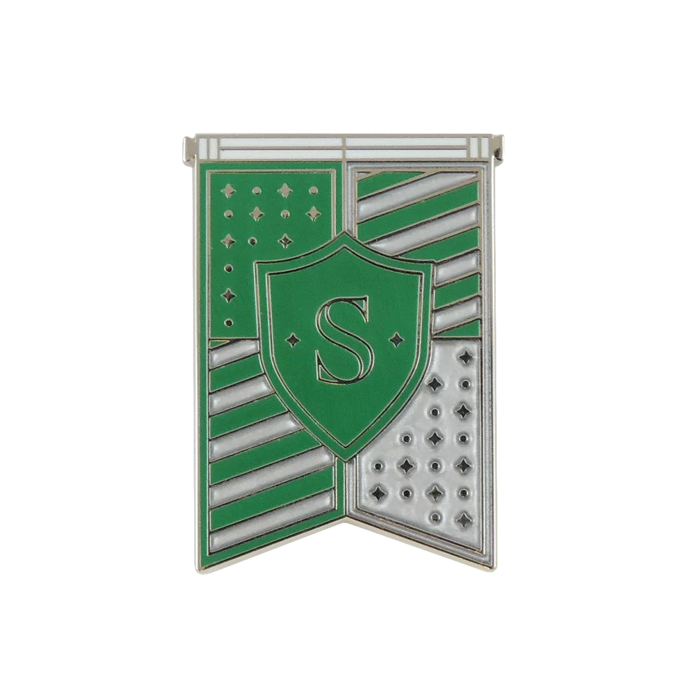 Slytherin House Banner Enamel Pin $3.20 Collectables
