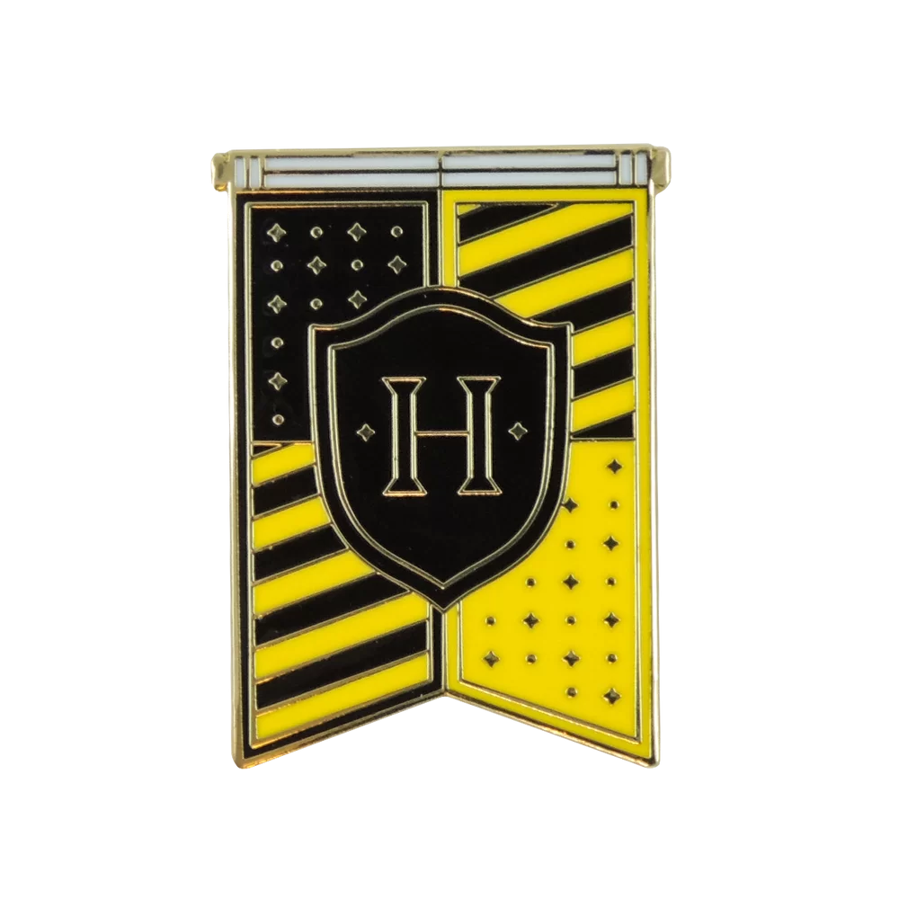 Hufflepuff House Banner Enamel Pin $4.00 Collectables